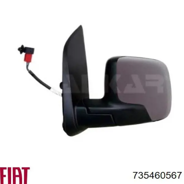 735460567 Fiat/Alfa/Lancia Lusterko wsteczne prawe