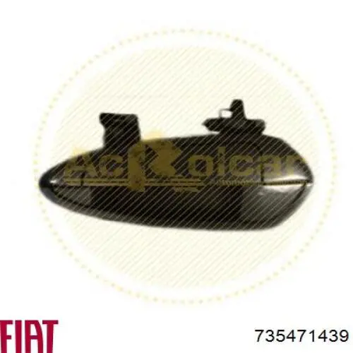 735471439 Fiat/Alfa/Lancia Klamka drzwi przednich zewnętrzna prawa