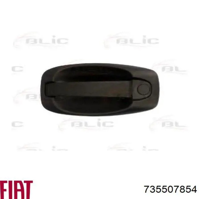 Do koszyka 735507854 Fiat/Alfa/Lancia Klamka drzwi bocznych przesuwnych zewnętrzna