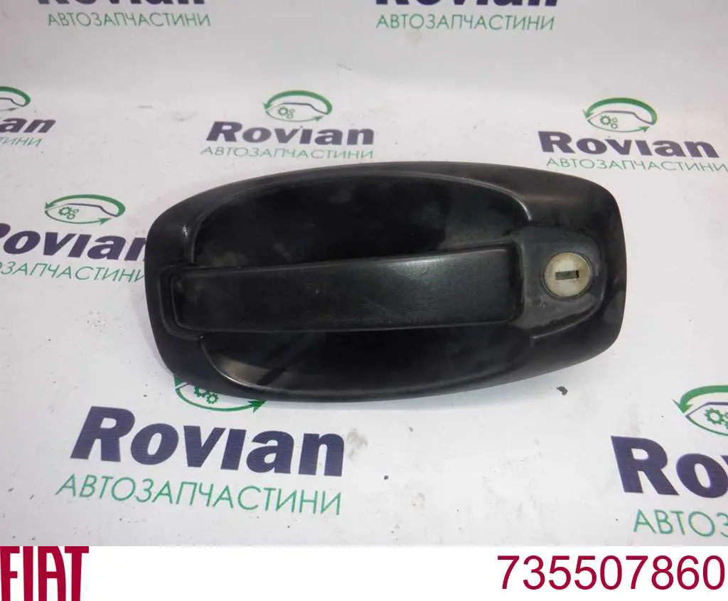 735507860 Fiat/Alfa/Lancia Klamka drzwi bocznych (przesuwnych) zewnętrzna lewa