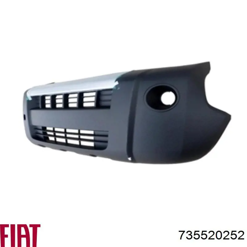 Do koszyka 735520252 Fiat/Alfa/Lancia Zderzak przedni