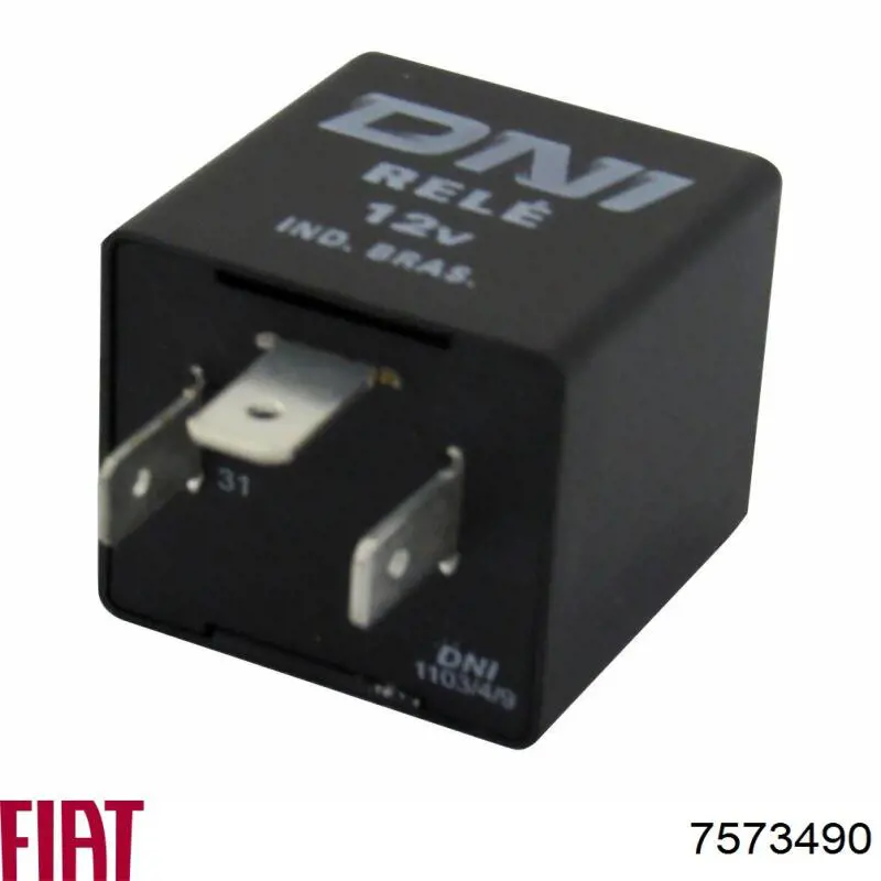 Przekaźnik kierunkowskazów 7573490 Fiat/Alfa/Lancia