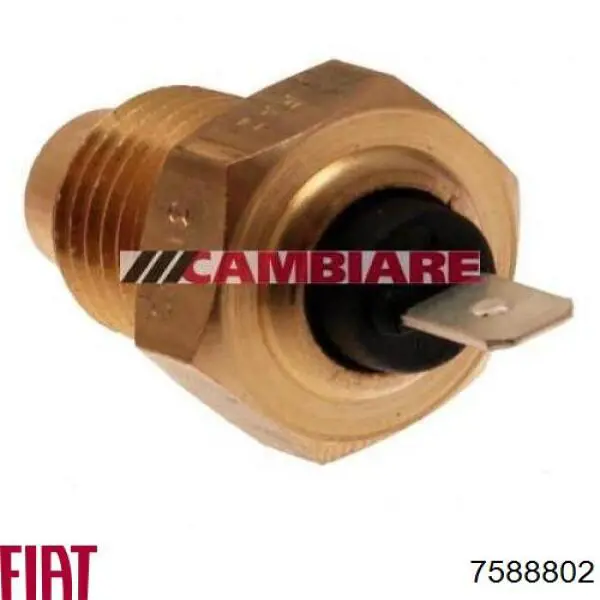 Czujnik temperatury płynu chłodzącego, na desce rozdzielczej Fiat/Alfa/Lancia 7588802 cena, od 5,17 USD