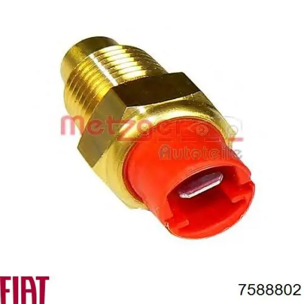 Do koszyka 7588802 Fiat/Alfa/Lancia Czujnik temperatury płynu chłodzącego, na desce rozdzielczej