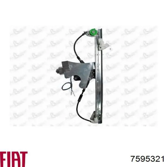 Mechanizm podnoszenia szyby drzwi przednich prawych Fiat Tempra sedana (159) (1990 - 1996) cena, od 50,35 USD