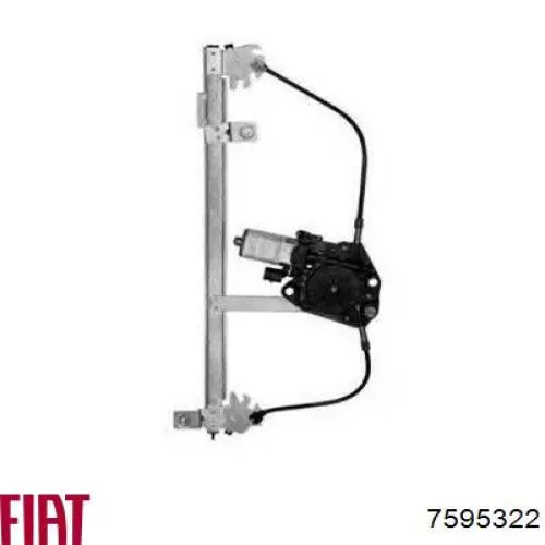 Mechanizm podnoszenia szyby drzwi przednich lewych do Fiat Tipo  160