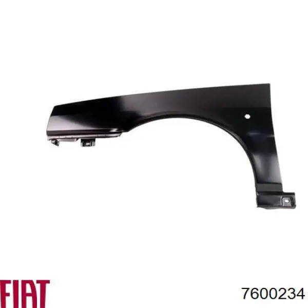 Błotnik przedni lewy Fiat Tipo hatchback (160) (1987 - 1996) cena, od 134,11 USD