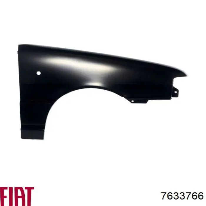 7633766 Fiat/Alfa/Lancia Błotnik przedni prawy