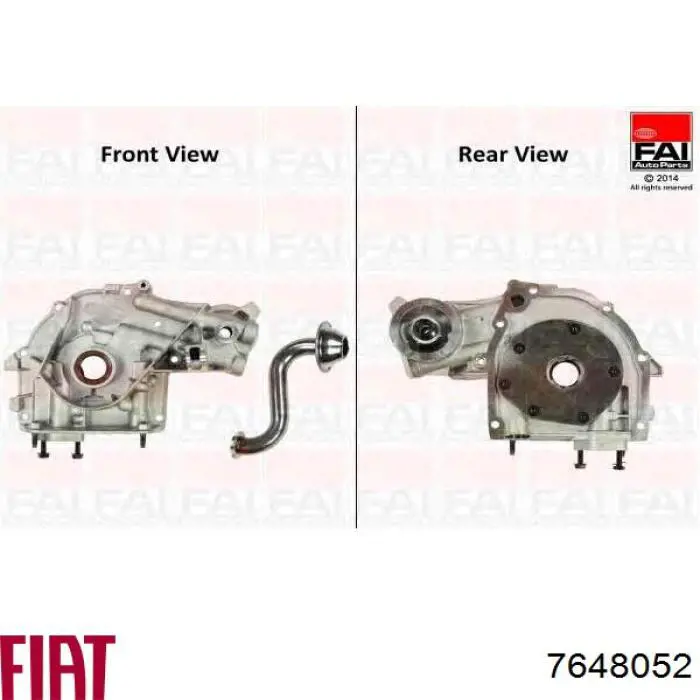 Pompa oleju Fiat Punto I hatchback (176) (1993 - 1999) cena, od 417,17 USD