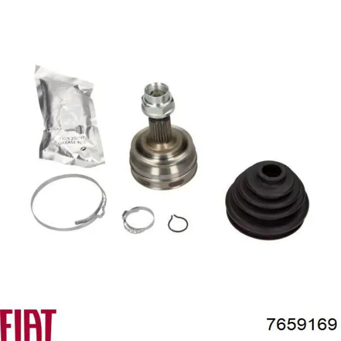 Do koszyka 7659169 Fiat/Alfa/Lancia Przegub homokinetyczny przedni zewnętrzny