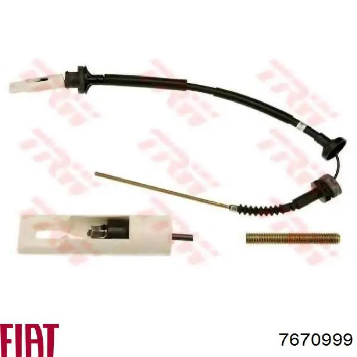 Linka sprzęgła Fiat/Alfa/Lancia 7670999 cena, od 8,61 USD