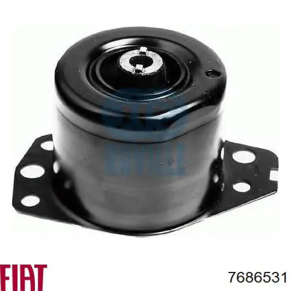 Do koszyka 7686531 Fiat/Alfa/Lancia Poduszka (podpora) silnika prawa