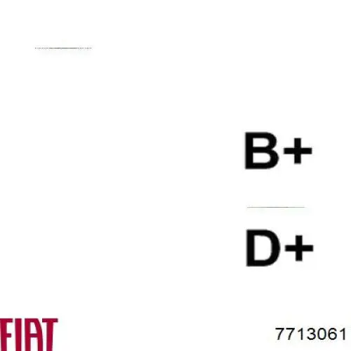 7713061 Fiat/Alfa/Lancia alternator