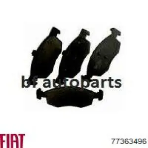 Klocki hamulcowe przednie tarczowe Fiat/Alfa/Lancia 77363496 cena, od 18,69 USD