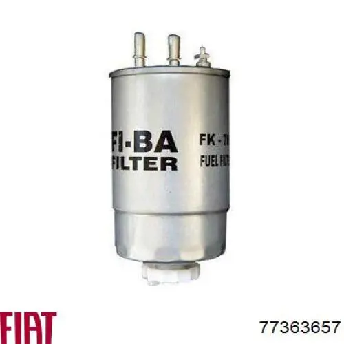 Do koszyka 77363657 Fiat/Alfa/Lancia Filtr paliwa