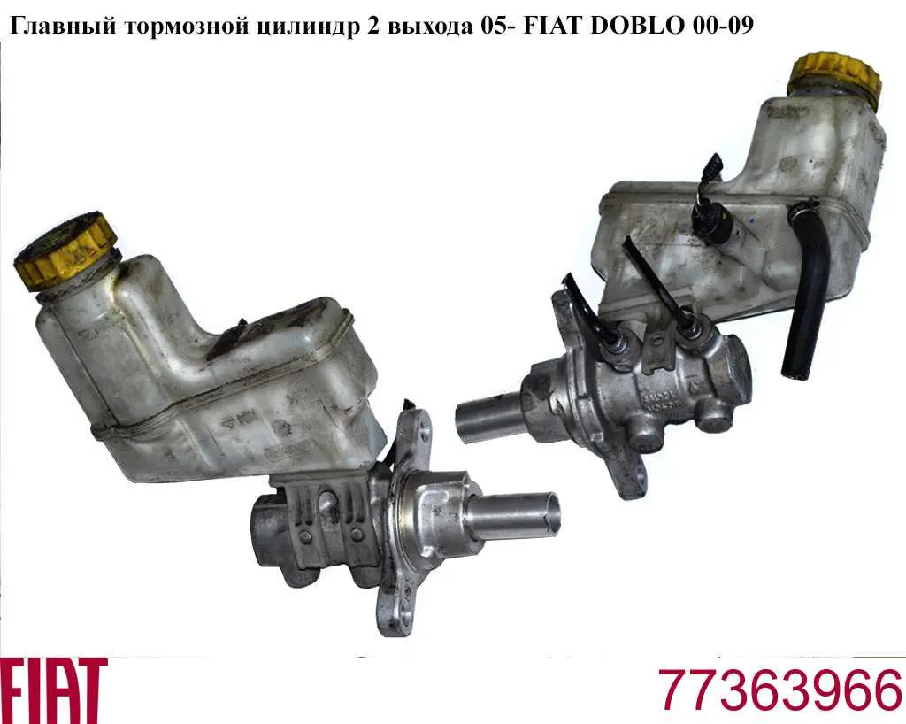 Zbiorniczek głównego cylindra hamulcowego (płynu hamulcowego) do Fiat Doblo I 223