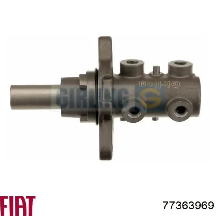 Do koszyka 77363969 Fiat/Alfa/Lancia Główny cylinder hamulców