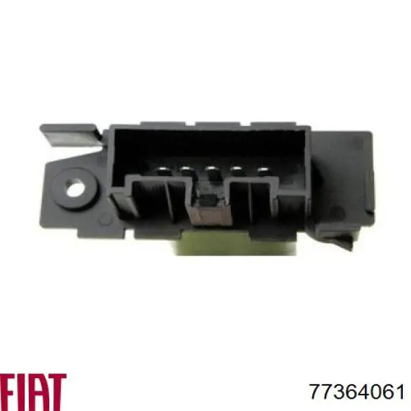 Rezystor wentylatora nagrzewnicy (ogrzewacza kabiny) Fiat/Alfa/Lancia 77364061 cena, od 16,69 USD