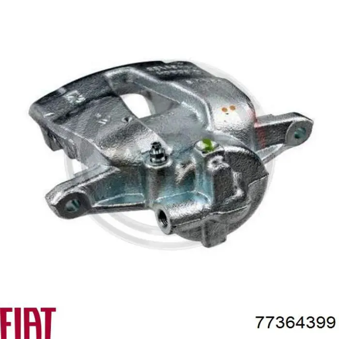 Do koszyka 77364399 Fiat/Alfa/Lancia Zacisk hamulcowy przedni lewy