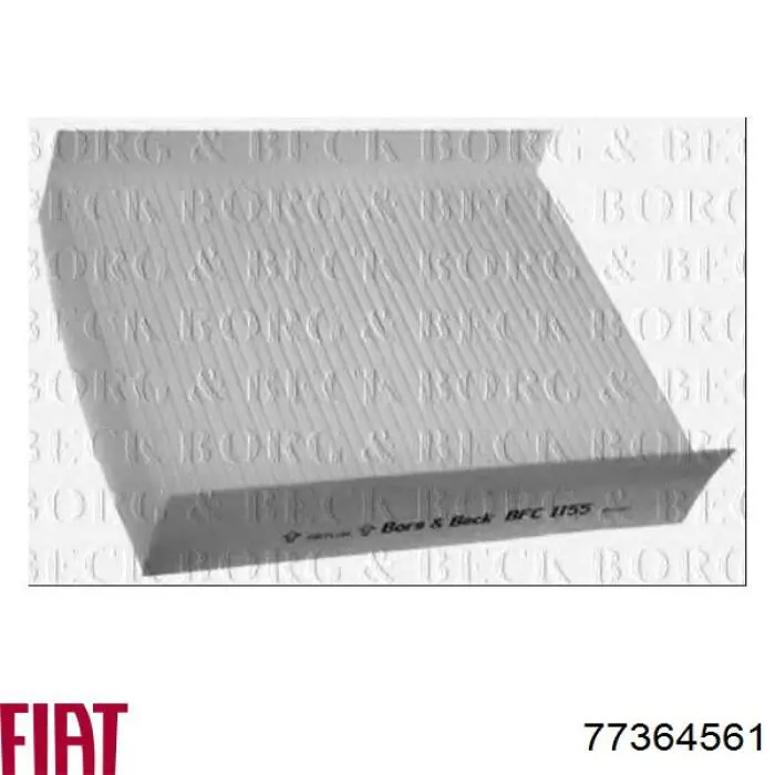 Do koszyka 77364561 Fiat/Alfa/Lancia Filtr kabiny