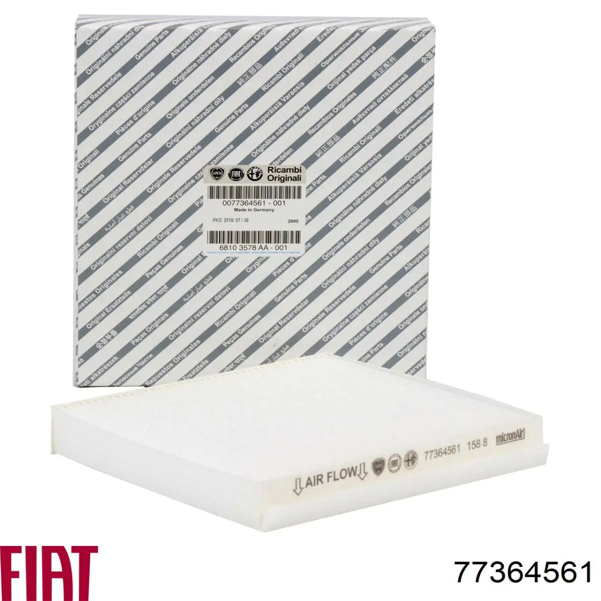 77364561 Fiat/Alfa/Lancia Filtr kabiny