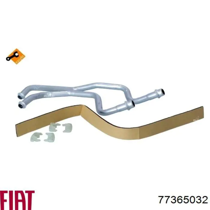 Chłodnica nagrzewnicy (ogrzewacza) Fiat/Alfa/Lancia 77365032 cena, od 49,91 USD