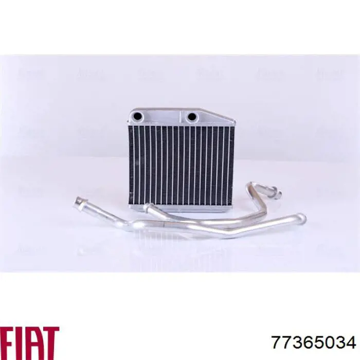 Chłodnica nagrzewnicy (ogrzewacza) Fiat/Alfa/Lancia 77365034 cena, od 51,53 USD