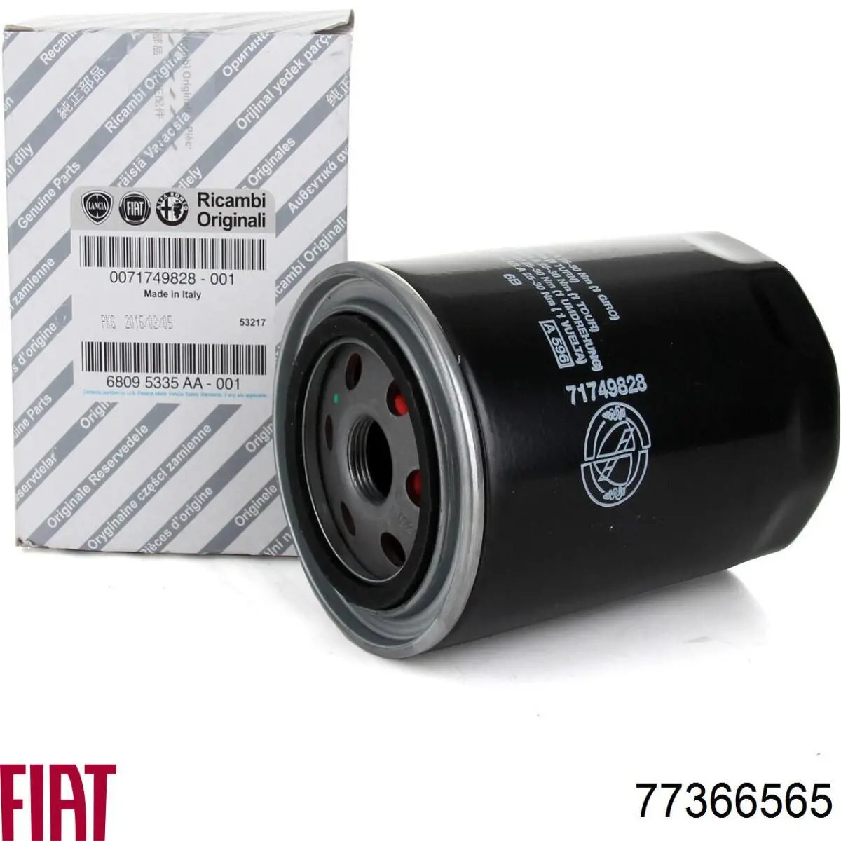 Do koszyka 77366565 Fiat/Alfa/Lancia Filtr paliwa