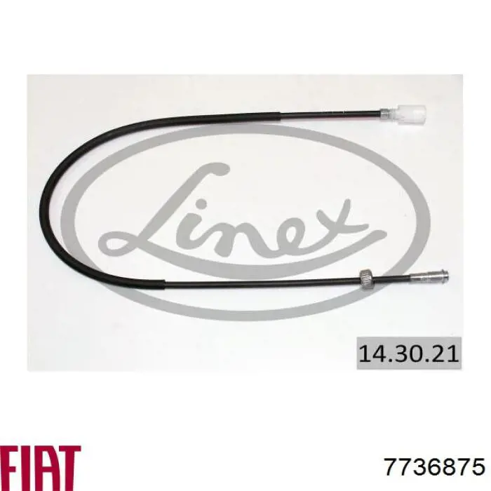 Linka prędkościomierza 7736875 Fiat/Alfa/Lancia