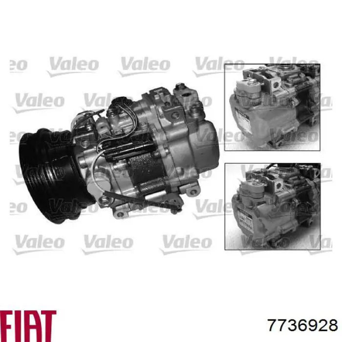7736928 Fiat/Alfa/Lancia Sprężarka klimatyzacji