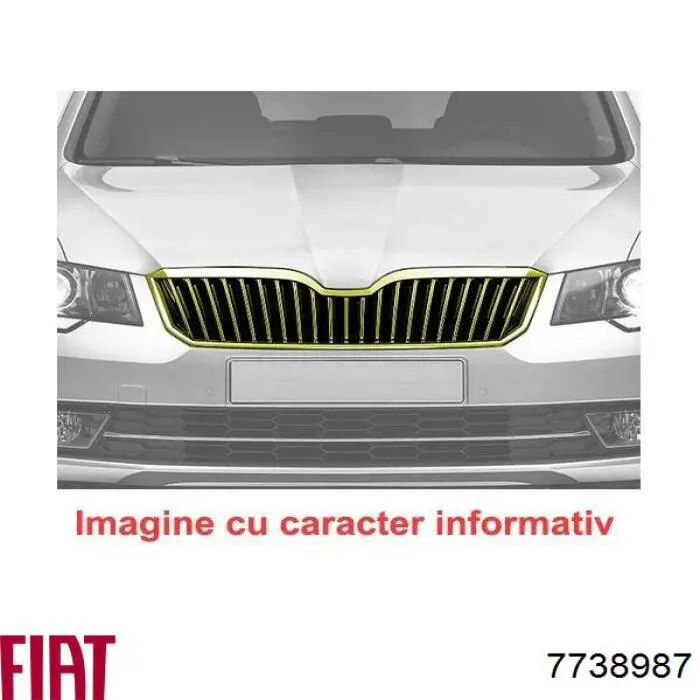 Do koszyka Atrapa chłodnicy Fiat Tempra  159