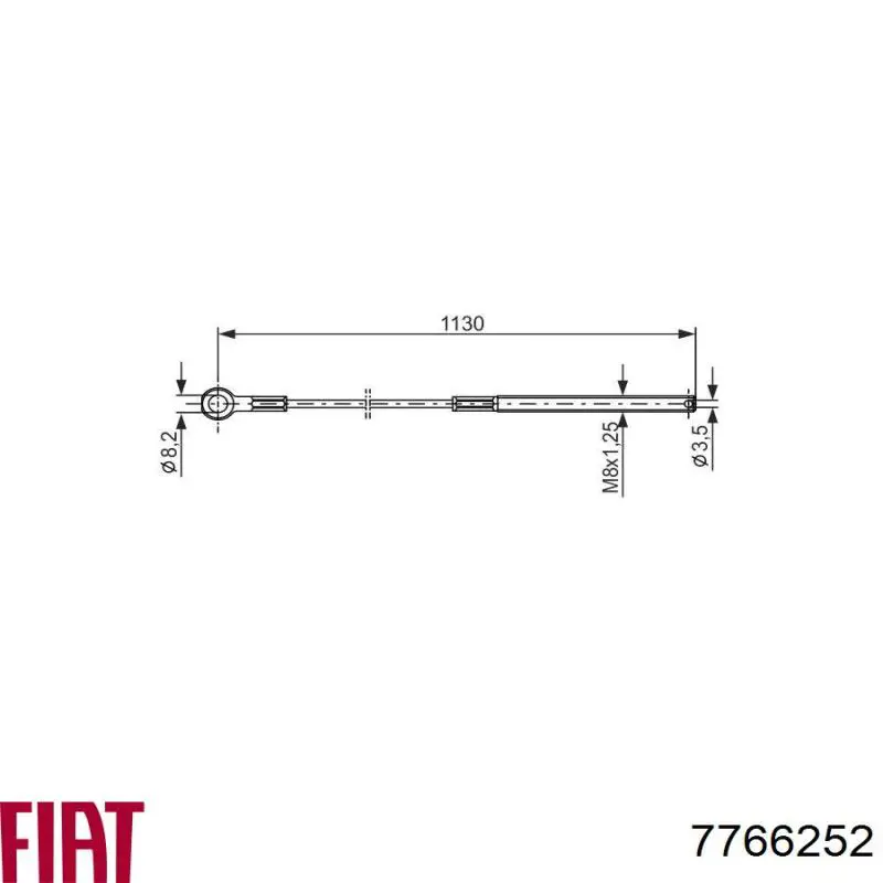 Czujnik położenia wału korbowego Fiat/Alfa/Lancia 7766252 cena, od 17,22 USD