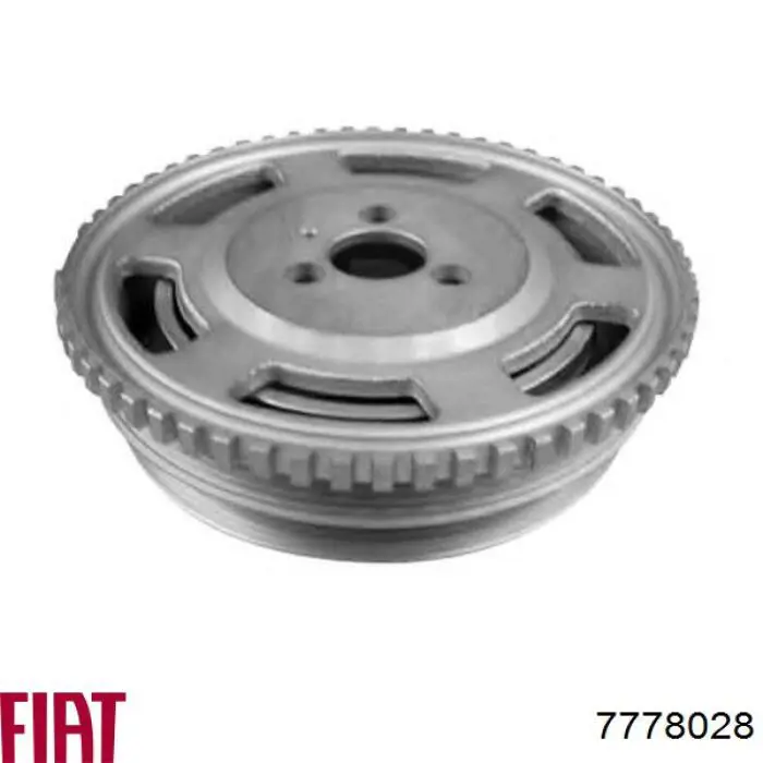 Do koszyka 7778028 Fiat/Alfa/Lancia Koło pasowe wału korbowego