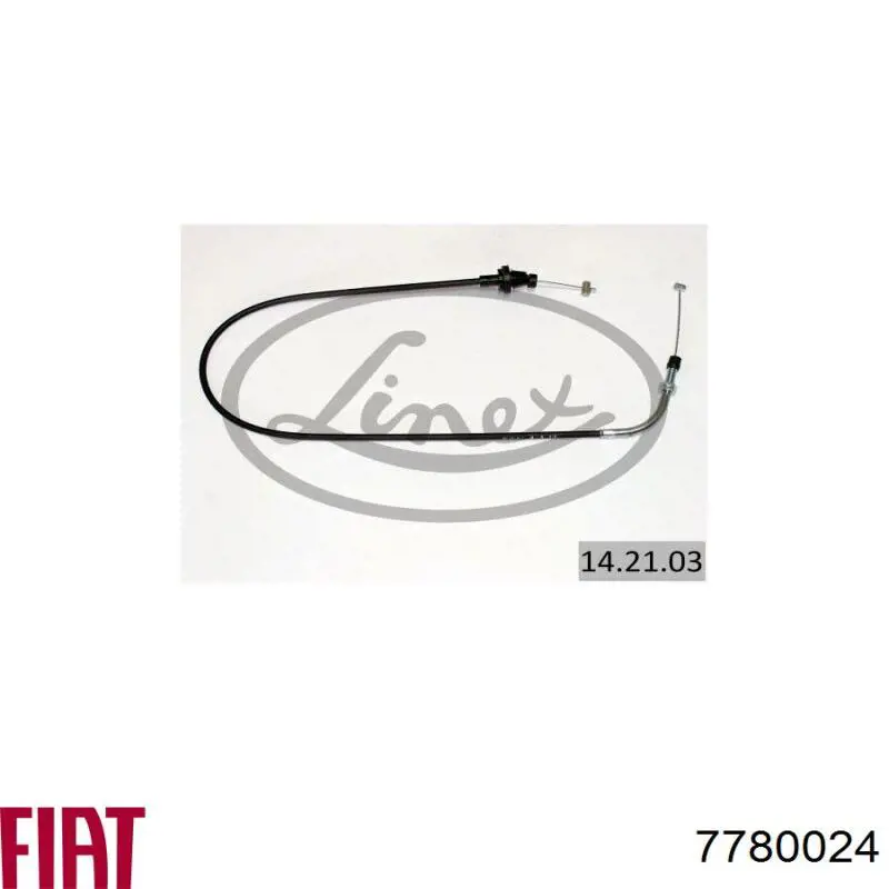 Linka gazu Fiat Punto I hatchback (176) (1993 - 1999) cena, od 10,07 USD