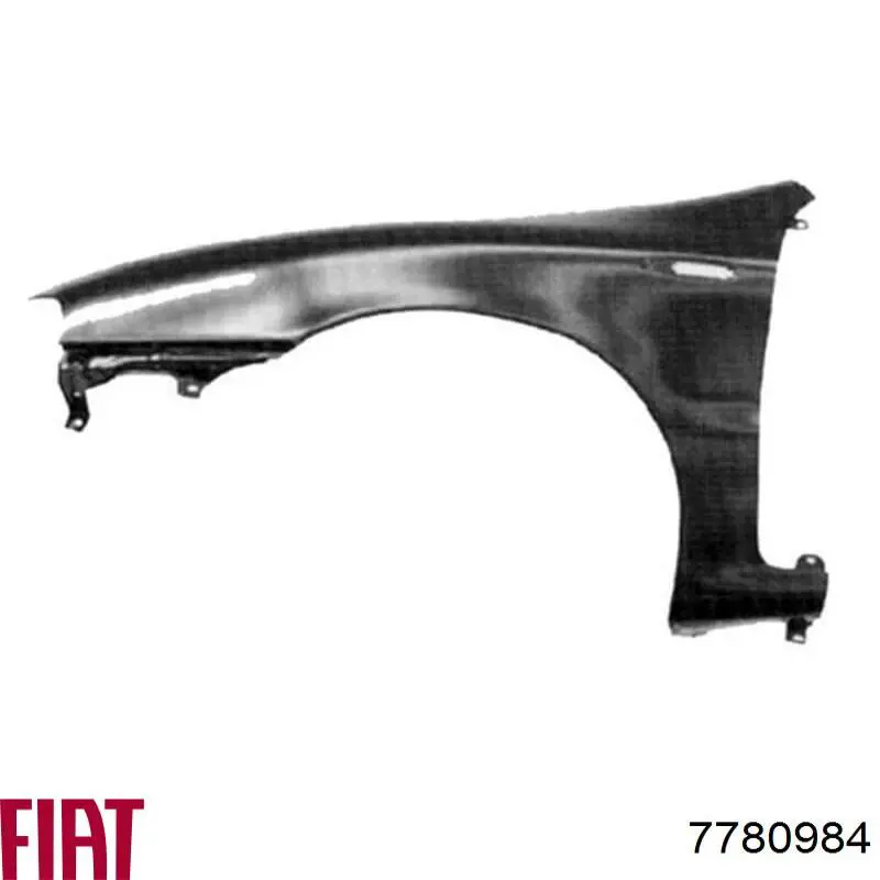 Błotnik przedni lewy do Fiat Marea  185