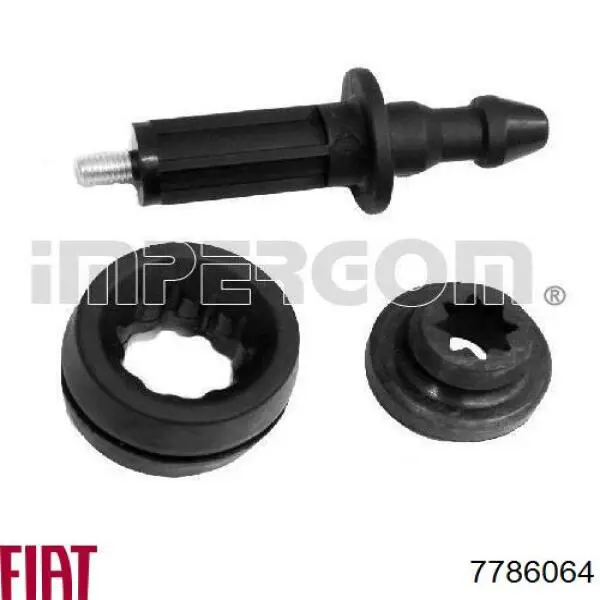 Element metalowo-gumowy pokrywy zaworów Fiat/Alfa/Lancia 7786064 cena, od 7,55 USD