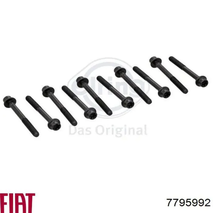 Śruba głowicy cylindrów Fiat/Alfa/Lancia 7795992 cena, od 8,67 USD