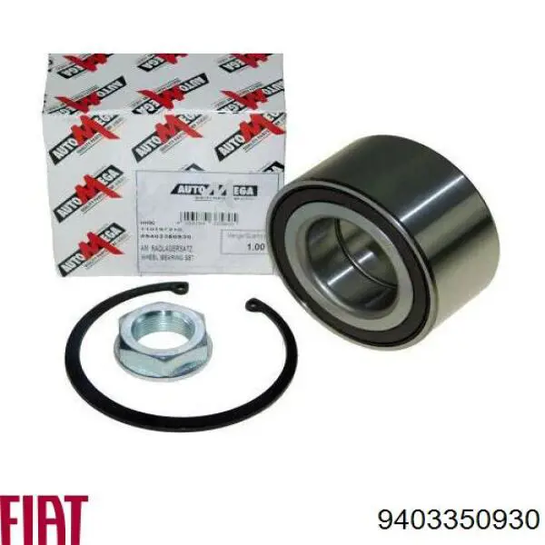 Łożysko piasty przedniej Fiat/Alfa/Lancia 9403350930 cena, od 32,45 USD