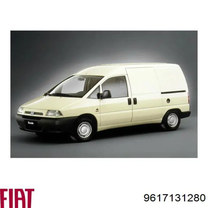 9617131280 Fiat/Alfa/Lancia Oś rolki napinacza paska napędowego
