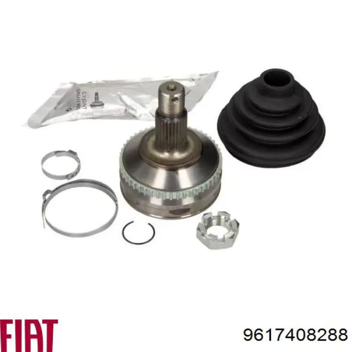 9617408288 Fiat/Alfa/Lancia Półoś napędowa przednia prawa