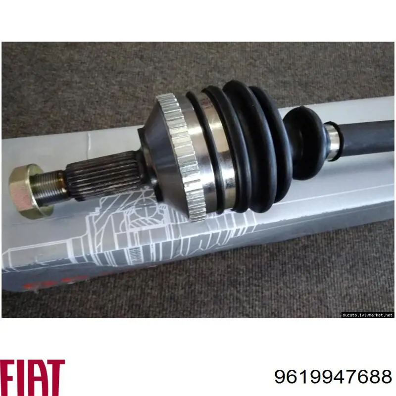 9619947688 Fiat/Alfa/Lancia Półoś napędowa przednia prawa