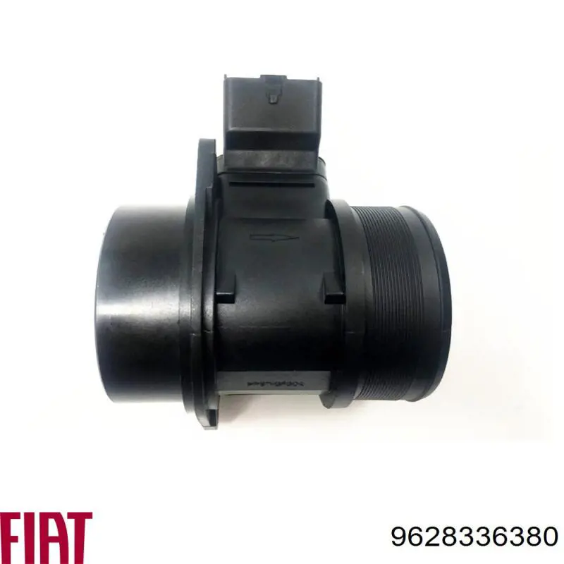 Czujnik przepływu powietrza, przepływomierz powietrza M.A.F. 9628336380 Fiat/Alfa/Lancia