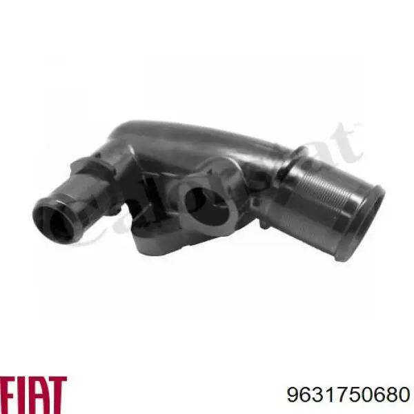 Do koszyka 9631750680 Fiat/Alfa/Lancia Kołnierz układu chłodzenia (trójnik)