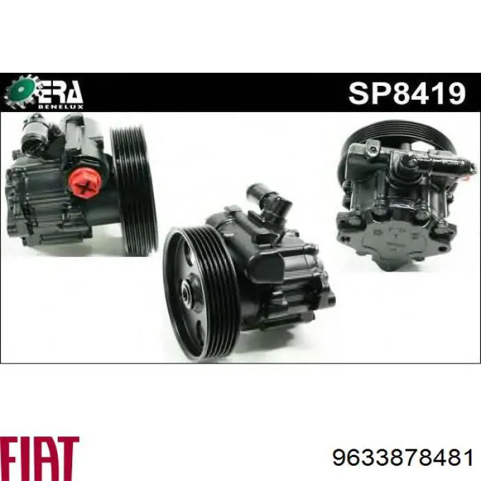 9633878481 Fiat/Alfa/Lancia Pompa wspomagania hydraulicznego kierownicy