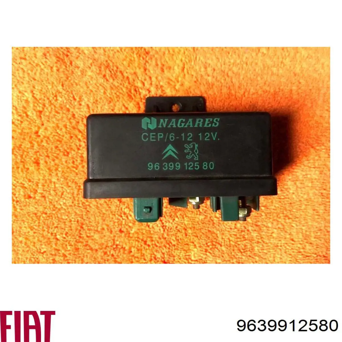 Do koszyka 9639912580 Fiat/Alfa/Lancia Przekaźnik świec żarowych