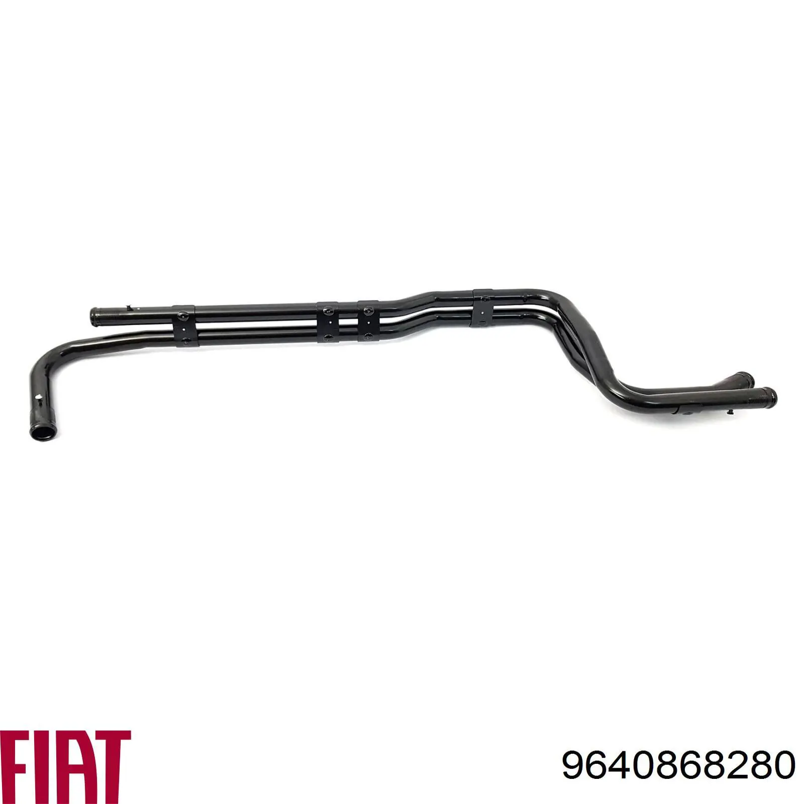 Kołnierz układu chłodzenia (trójnik) 9640868280 Fiat/Alfa/Lancia