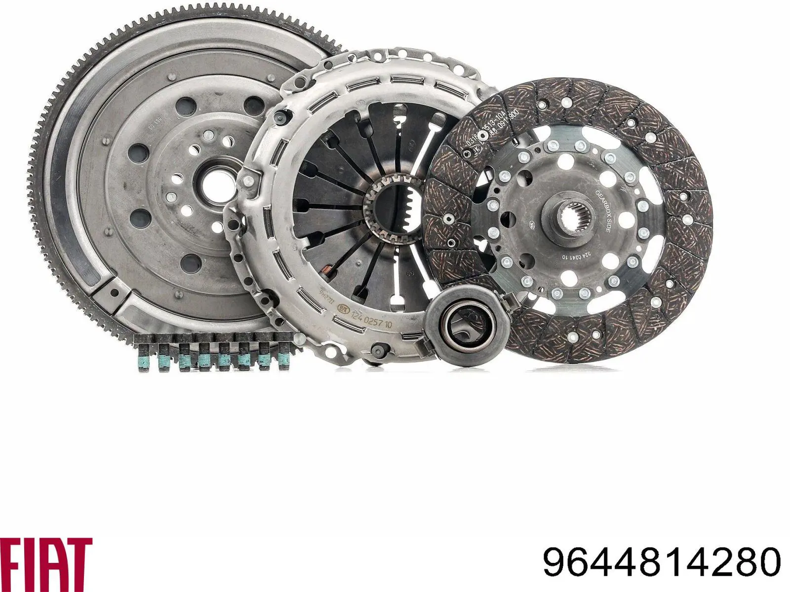 9644814280 Fiat/Alfa/Lancia Zestaw sprzęgła (3 części)