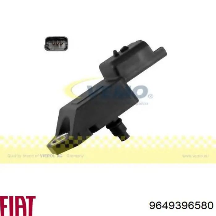 Do koszyka 9649396580 Peugeot/Citroen Czujnik ciśnienia paliwa