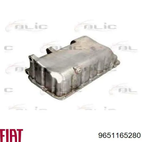 Miska olejowa silnika Fiat/Alfa/Lancia 9651165280 cena, od 47,83 USD