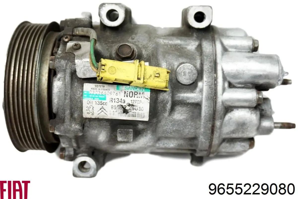 Sprężarka klimatyzacji Fiat/Alfa/Lancia 9655229080 cena, od 148,12 USD